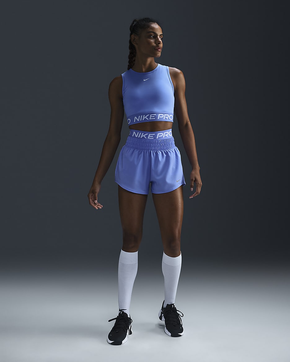 Nike dry cropped training tank top best sale